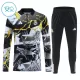 Real Madrid Marvel Trenings Collegegenser Set Barn 2026/2027 Svart