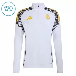 Real Madrid Trenings Collegegenser Set Barn 2026/2027 Hvit