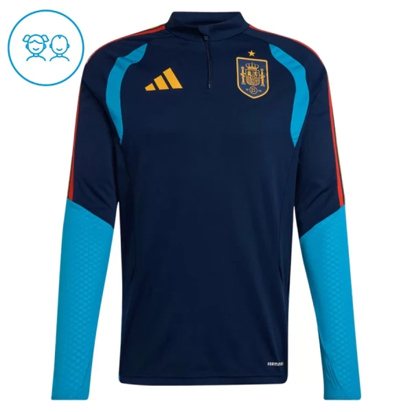 Spania Trenings Collegegenser Set Barn 2026/2027 Navy