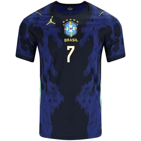 Brasil Vinicius Junior 7 Bortetrøye VM 2026