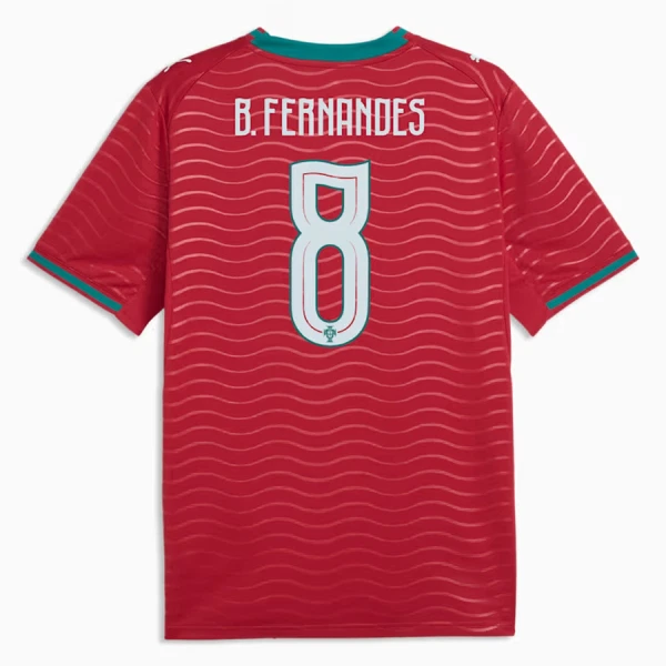 Portugal Bruno Fernandes 8 Hjemmetrøye VM 2026