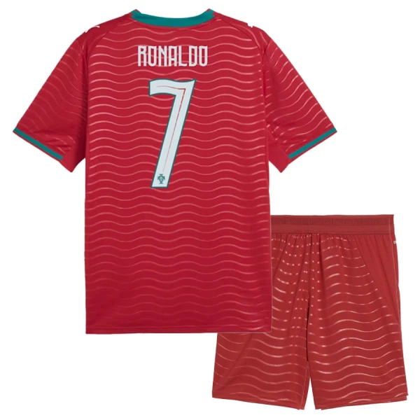 Portugal Cristiano Ronaldo 7 Hjemmetrøye Barn VM 2026 Portugal Cristiano Ronaldo 7 Hjemmetrøye Barn VM 2026