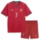 Portugal Cristiano Ronaldo 7 Hjemmetrøye Barn VM 2026