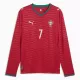 Portugal Cristiano Ronaldo 7 Hjemmetrøye VM 2026 Langermet