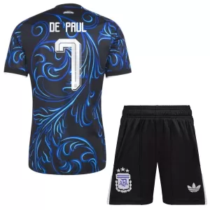 Argentina Rodrigo de Paul 7 Bortetrøye Barn VM 2026