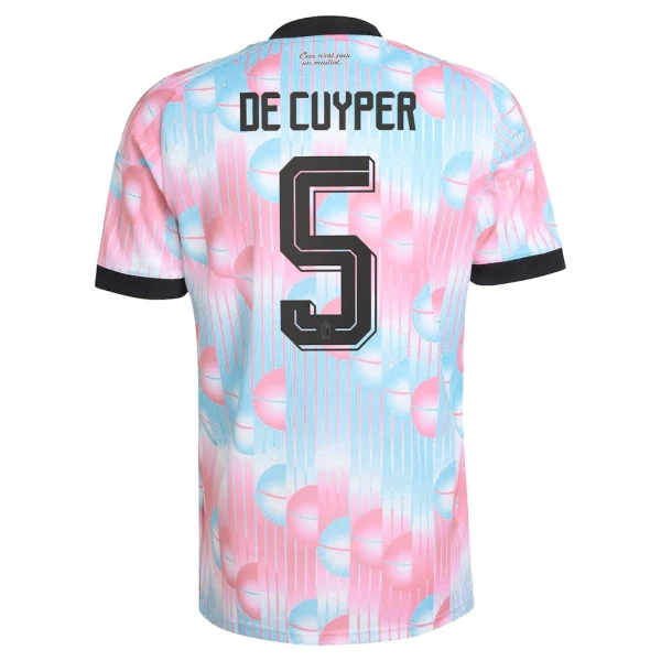 Belgia De Cuyper 5 Bortetrøye VM 2026