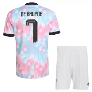 Belgia Kevin De Bruyne 7 Bortetrøye Barn VM 2026