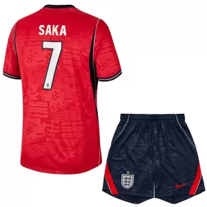 England Bukayo Saka 7 Bortetrøye Barn VM 2026