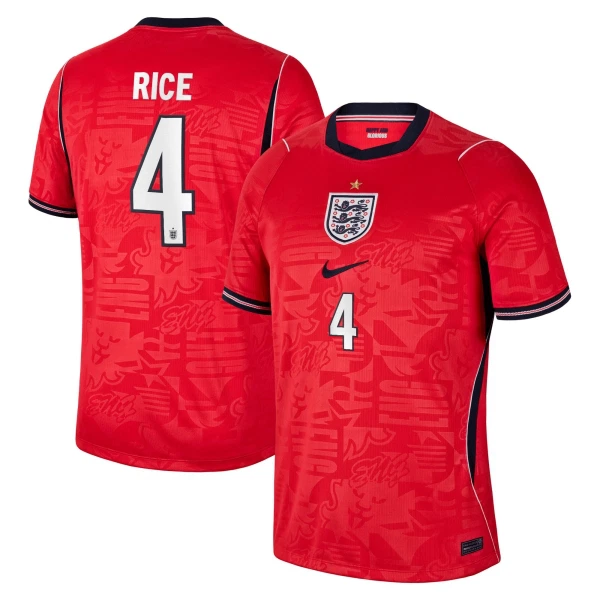 England Declan Rice 4 Bortetrøye VM 2026