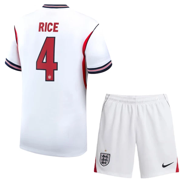 England Declan Rice 4 Hjemmetrøye Barn VM 2026
