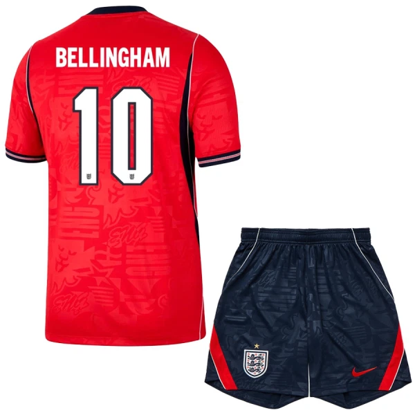 England Jude Bellingham 10 Bortetrøye Barn VM 2026