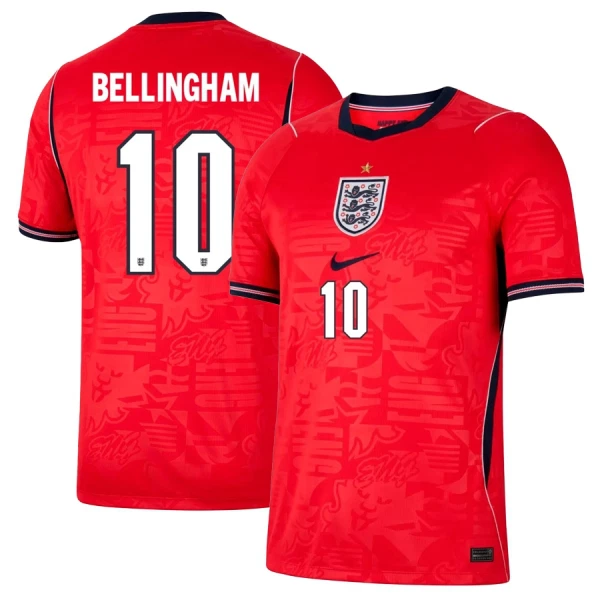 England Jude Bellingham 10 Bortetrøye VM 2026