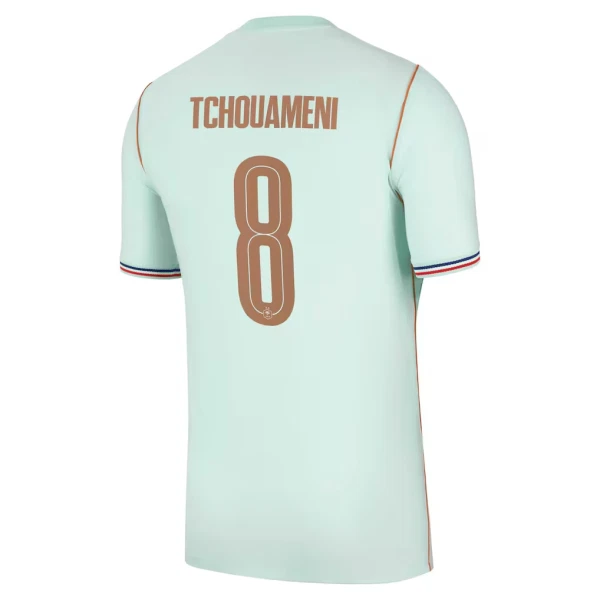 Frankrike Aurélien Tchouaméni 8 Bortetrøye Barn VM 2026
