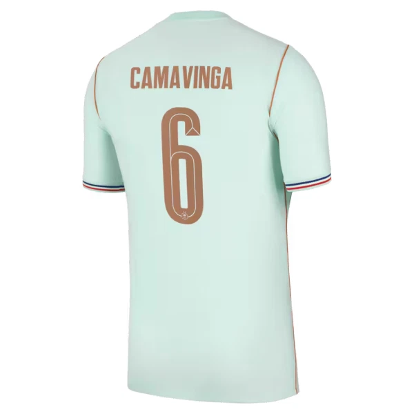 Frankrike Eduardo Camavinga 6 Bortetrøye Barn VM 2026