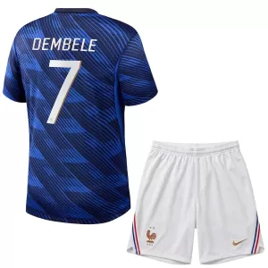 Frankrike Ousmane Dembélé 7 Hjemmetrøye Barn VM 2026