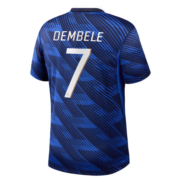 Frankrike Ousmane Dembélé 7 Hjemmetrøye Barn VM 2026