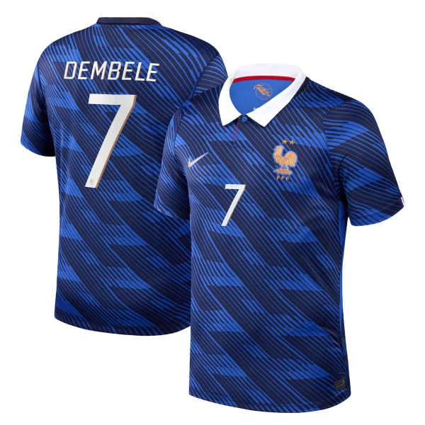 Frankrike Ousmane Dembélé 7 Hjemmetrøye VM 2026
