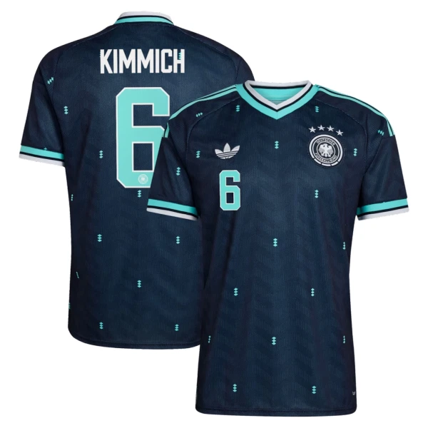 Tyskland Joshua Kimmich 6 Bortetrøye VM 2026 Tyskland Joshua Kimmich 6 Bortetrøye VM 2026