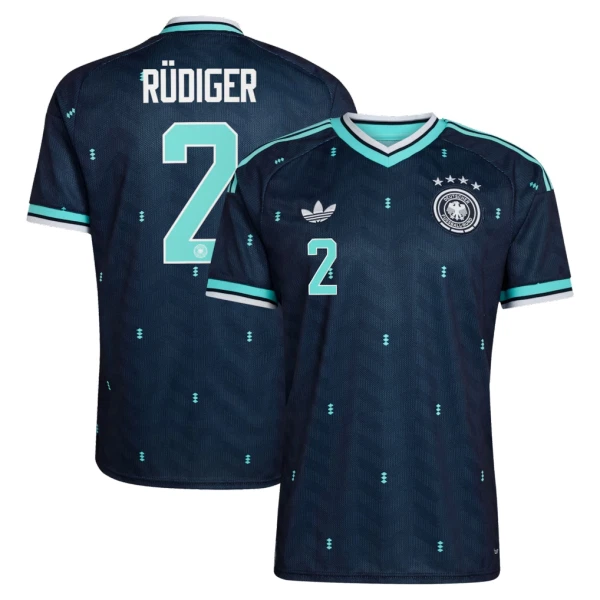 Tyskland Rudiger 2 Bortetrøye VM 2026