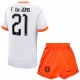 Nederland Frenkie de Jong 21 Bortetrøye Barn VM 2026 Nederland Frenkie de Jong 21 Bortetrøye Barn VM 2026