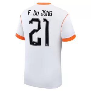 Nederland Frenkie de Jong 21 Bortetrøye VM 2026