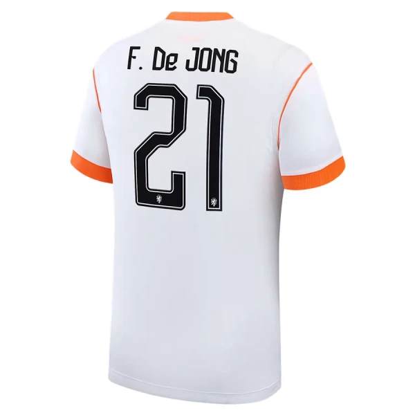 Nederland Frenkie de Jong 21 Bortetrøye VM 2026 Nederland Frenkie de Jong 21 Bortetrøye VM 2026