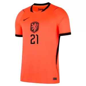 Nederland Frenkie de Jong 21 Hjemmetrøye Barn VM 2026