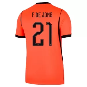 Nederland Frenkie de Jong 21 Hjemmetrøye VM 2026