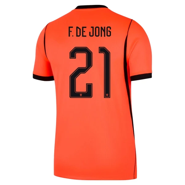 Nederland Frenkie de Jong 21 Hjemmetrøye VM 2026 Nederland Frenkie de Jong 21 Hjemmetrøye VM 2026