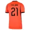 Nederland Frenkie de Jong 21 Hjemmetrøye VM 2026