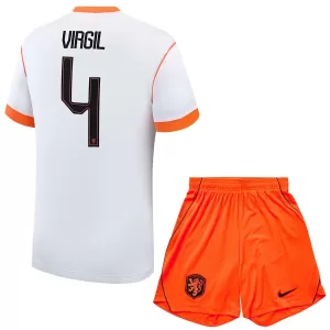 Nederland Virgil van Dijk 4 Bortetrøye Barn VM 2026