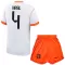 Nederland Virgil van Dijk 4 Bortetrøye Barn VM 2026