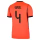 Nederland Virgil van Dijk 4 Hjemmetrøye VM 2026