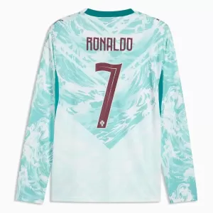 Portugal Cristiano Ronaldo 7 Bortetrøye VM 2026 Langermet