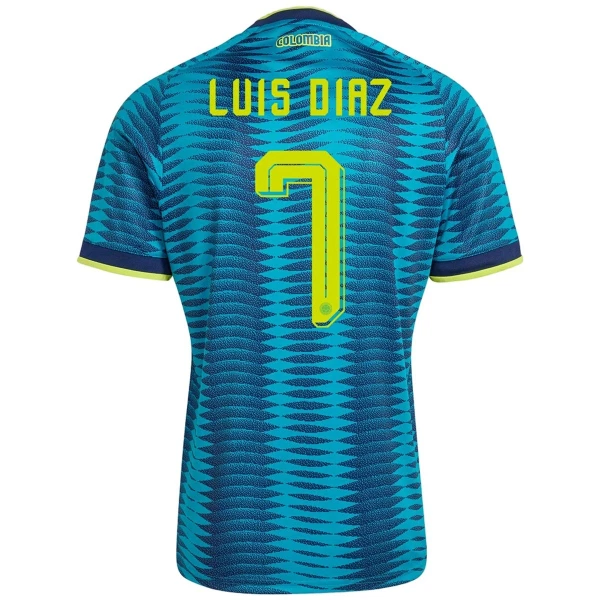 Colombia Luis Díaz 7 Bortetrøye VM 2026