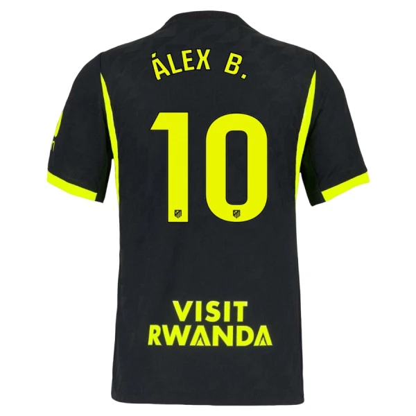 Atlético Madrid Alex B. 10 Bortetrøye 2026/2027 Atlético Madrid Alex B. 10 Bortetrøye 2026/2027