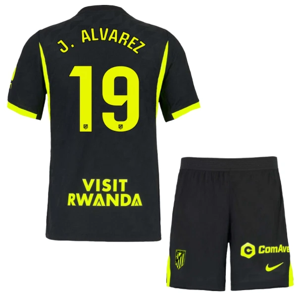 Atlético Madrid Julián Álvarez 19 Bortetrøye Barn 2026/2027 Atlético Madrid Julián Álvarez 19 Bortetrøye Barn 2026/2027