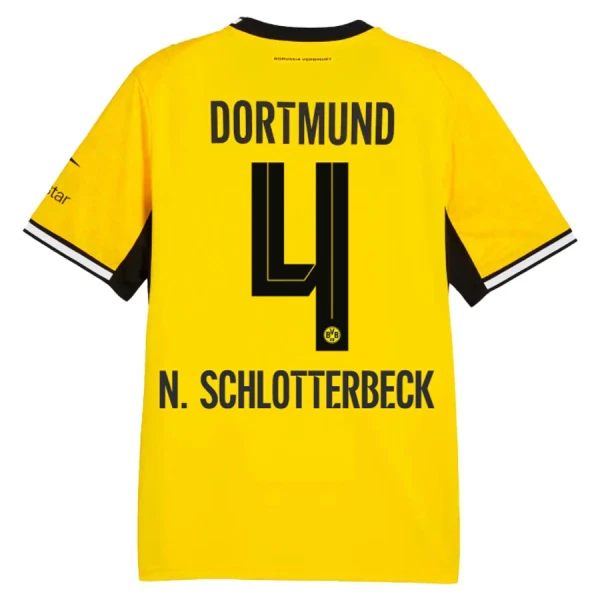 Borussia Dortmund N. Schlotterbeck 4 Hjemmetrøye 2026/2027