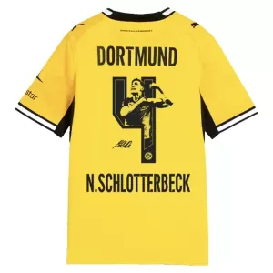 Borussia Dortmund N. Schlotterbeck 4 Hjemmetrøye 2026/2027 Spesiell