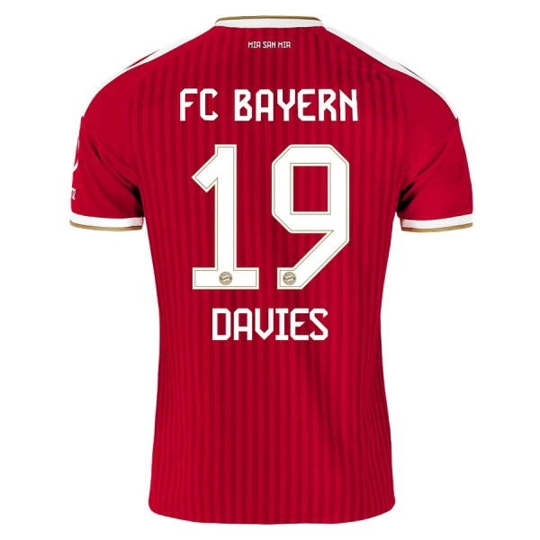 FC Bayern München Alphonso Davies 19 Hjemmetrøye 2026/2027 FC Bayern München Alphonso Davies 19 Hjemmetrøye 2026/2027