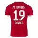 FC Bayern München Alphonso Davies 19 Hjemmetrøye 2026/2027 FC Bayern München Alphonso Davies 19 Hjemmetrøye 2026/2027