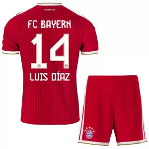 FC Bayern München Luis Díaz 14 Hjemmetrøye Barn 2026/2027