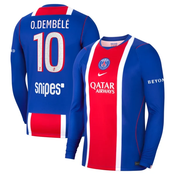 Paris Saint-Germain Ousmane Dembélé 10 Hjemmetrøye 2026/2027 Langermet