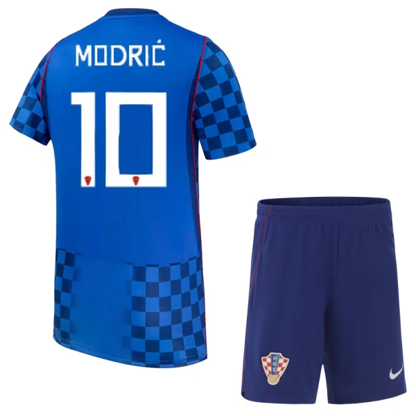 Kroatia Luka Modric 10 Bortetrøye Barn VM 2026