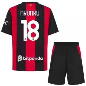 AC Milan Christopher Nkunku 18 Hjemmetrøye Barn 2026/2027