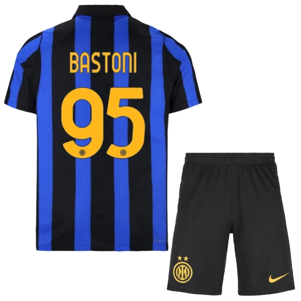 Inter Milan Bastoni 95 Hjemmetrøye Barn 2026/2027