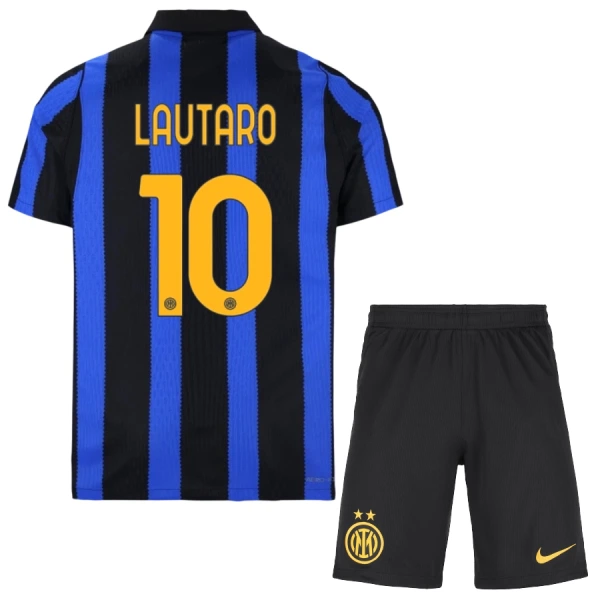 Inter Milan Lautaro Martínez 10 Hjemmetrøye Barn 2026/2027 Inter Milan Lautaro Martínez 10 Hjemmetrøye Barn 2026/2027