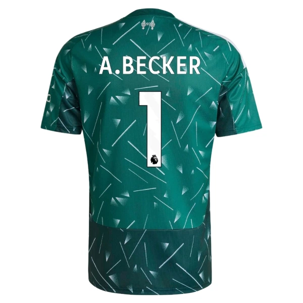 Liverpool Alisson Becker 1 Målvakt Hjemmetrøye 2026/2027 Grønn Liverpool Alisson Becker 1 Målvakt Hjemmetrøye 2026/2027 Grønn