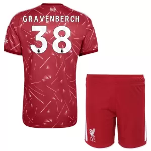 Liverpool Gravenberch 38 Hjemmetrøye Barn 2026/2027