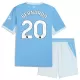 Manchester City Bernardo Silva 20 Hjemmetrøye Barn 2026/2027 Manchester City Bernardo Silva 20 Hjemmetrøye Barn 2026/2027